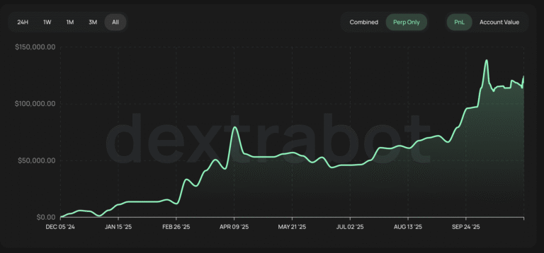 0x2770864f199b87ff8a91638dd4300cee7bb5974e Hyperliquid Wallet Details